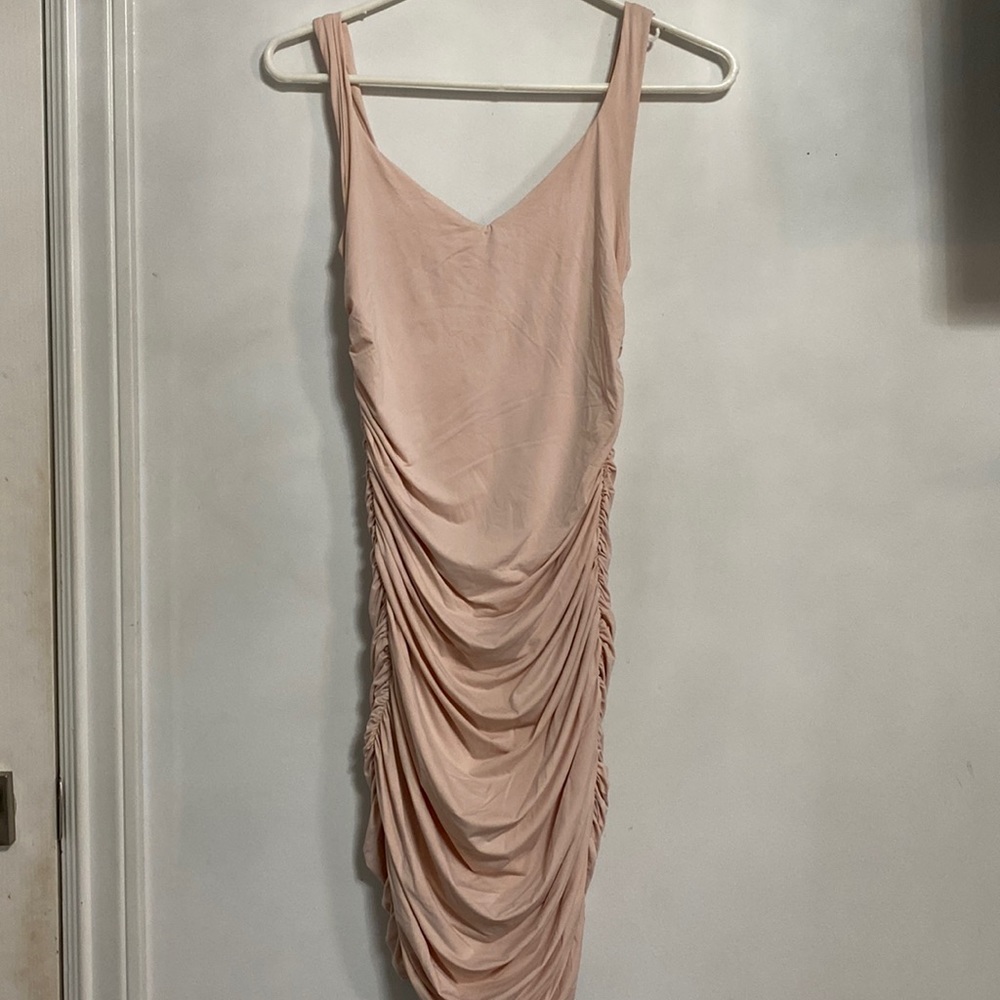 Ten by Babaton Ruched Mini Dress